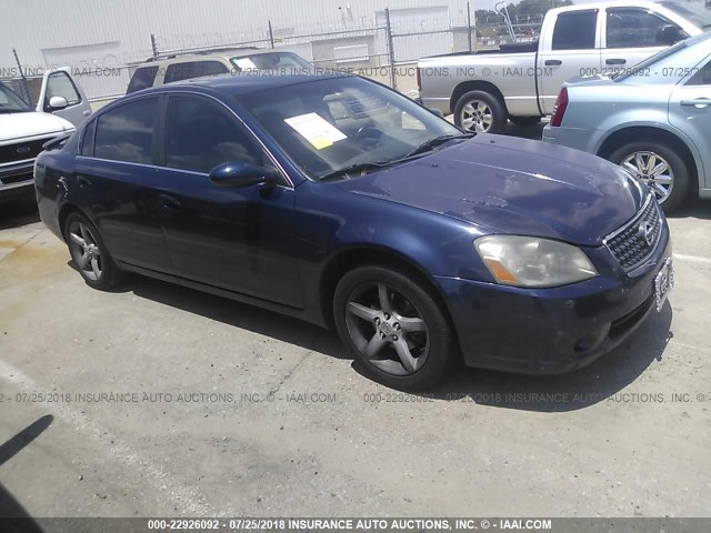 1N4BL11D35C251582 - 2005 NISSAN ALTIMA SE/SL/SE-R BLUE photo 1