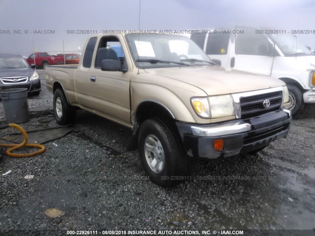 4TASM92N5XZ528547 - 1999 TOYOTA TACOMA XTRACAB PRERUNNER ოქროსფერი ფოტო 1