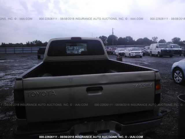 4TASM92N5XZ528547 - 1999 TOYOTA TACOMA XTRACAB PRERUNNER ოქროსფერი ფოტო 8