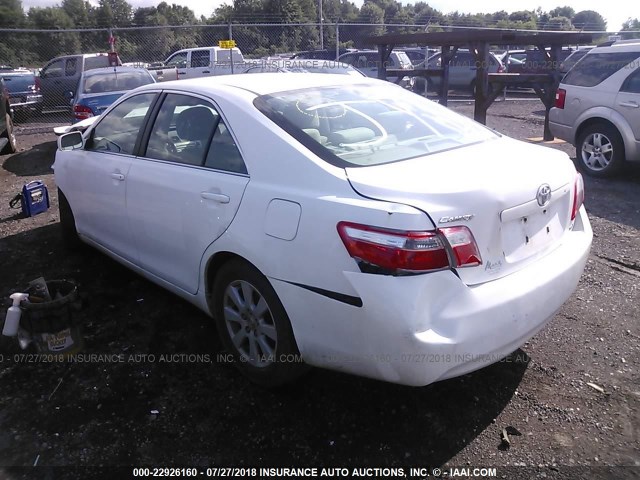 4T1BE46K47U647039 - 2007 TOYOTA CAMRY NEW GENERAT CE/LE/XLE/SE WHITE photo 3