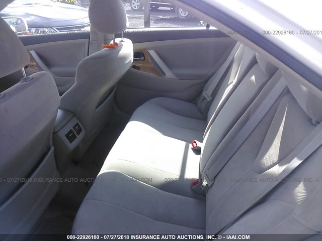 4T1BE46K47U647039 - 2007 TOYOTA CAMRY NEW GENERAT CE/LE/XLE/SE WHITE photo 8