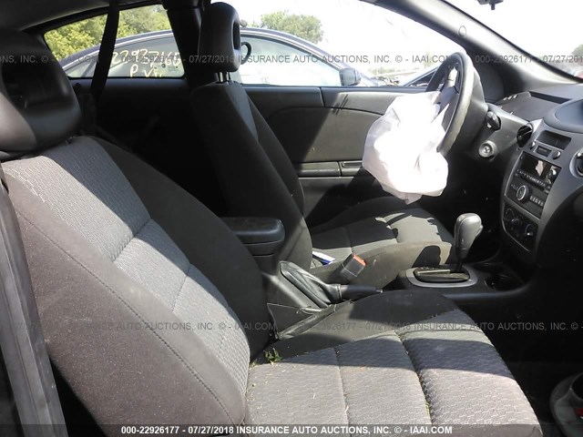 1G8AN15F26Z124729 - 2006 SATURN ION LEVEL 2 RED photo 5