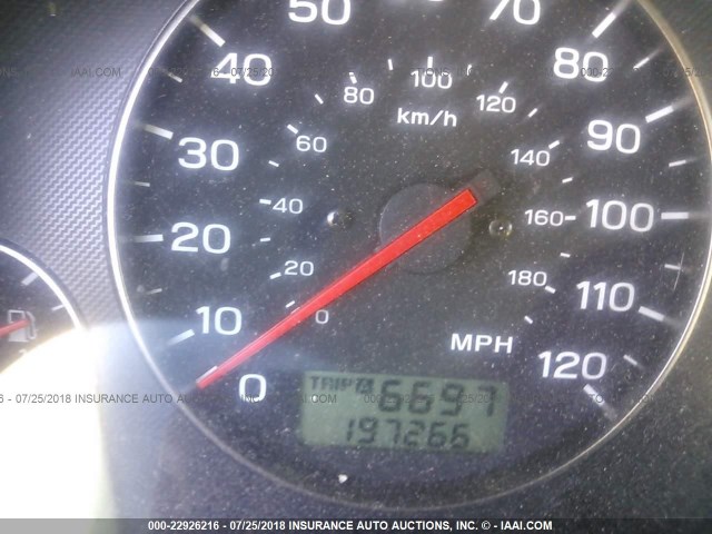 4S3BH675147643766 - 2004 SUBARU LEGACY OUTBACK AWP 绿色 照片 7