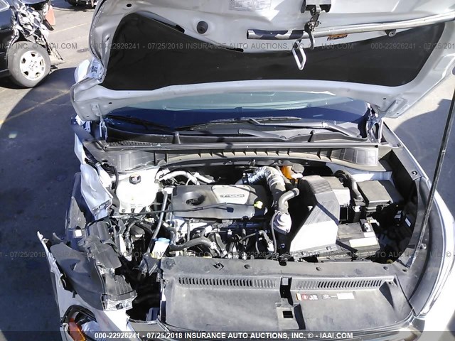 KM8J3CA24GU161639 - 2016 HYUNDAI TUCSON LIMITED/SPORT AND ECO/SE SILVER photo 10