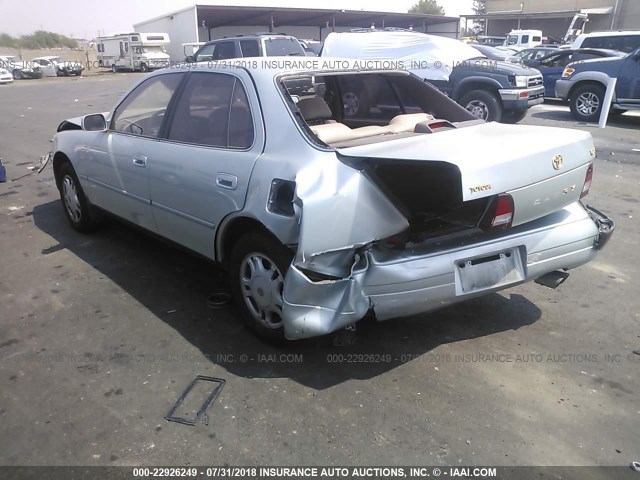 JT2GK13E2S0126944 - 1995 TOYOTA CAMRY XLE SILVER photo 3