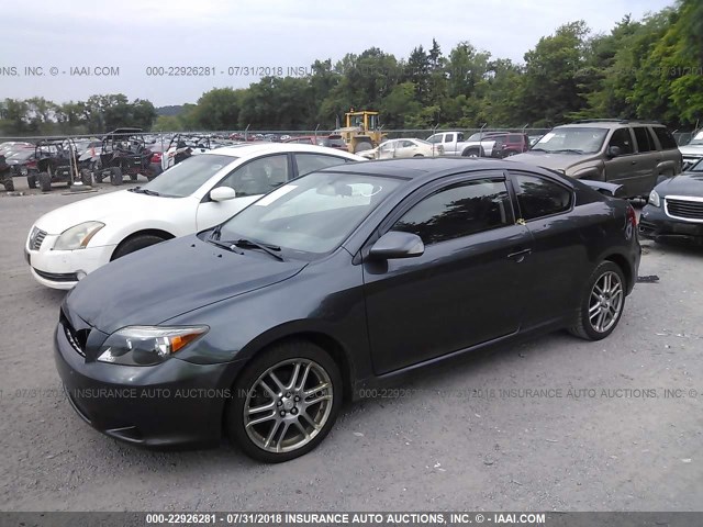 JTKDE177160080289 - 2006 TOYOTA SCION TC 灰色 照片 2