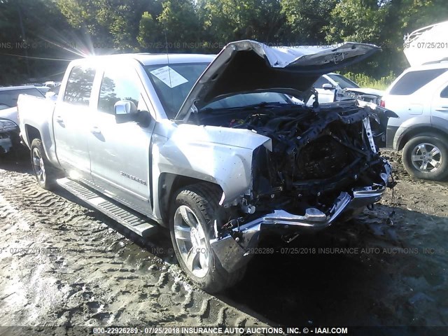 3GCUKSECXFG288785 - 2015 CHEVROLET SILVERADO K1500 LTZ SILVER photo 1