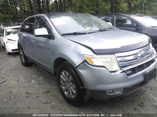 2FMDK49C27BA88117 - 2007 FORD EDGE SEL PLUS BLUE photo 1