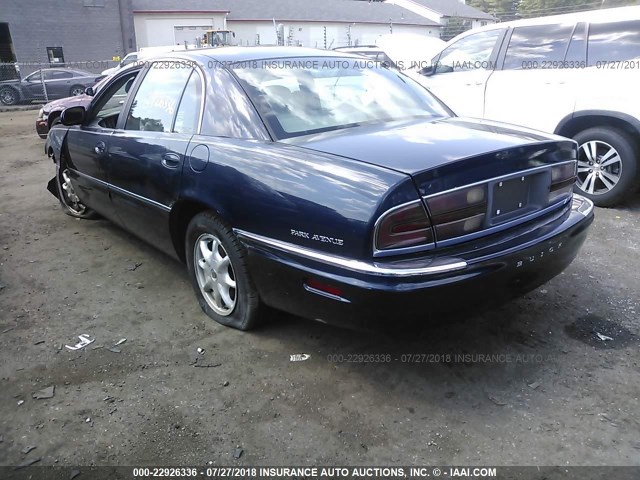 1G4CW54K224162966 - 2002 BUICK PARK AVENUE  GREEN photo 3