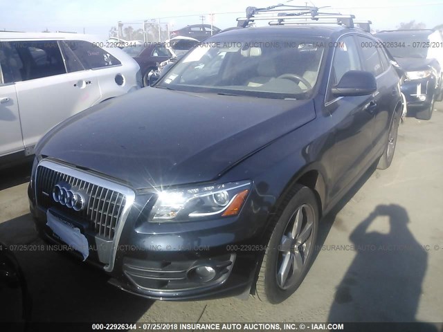 WA1LFAFP7CA040817 - 2012 AUDI Q5 PREMIUM PLUS Dark Blue photo 2