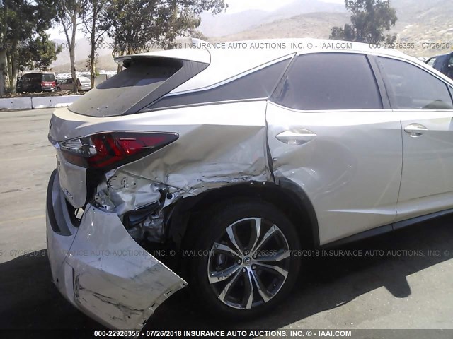 2T2ZZMCA2HC091536 - 2017 LEXUS RX 350/BASE/F SPORT BEIGE photo 6