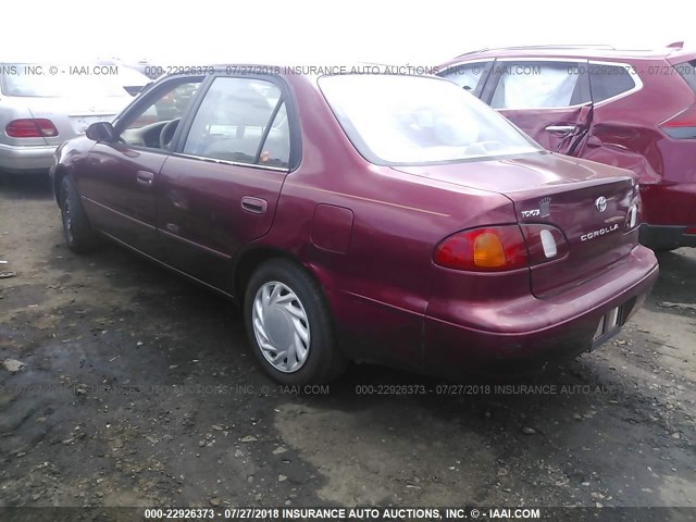 2T1BR12E8XC253080 - 1999 TOYOTA COROLLA VE/CE/LE 红色 照片 3