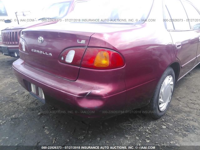 2T1BR12E8XC253080 - 1999 TOYOTA COROLLA VE/CE/LE 红色 照片 6
