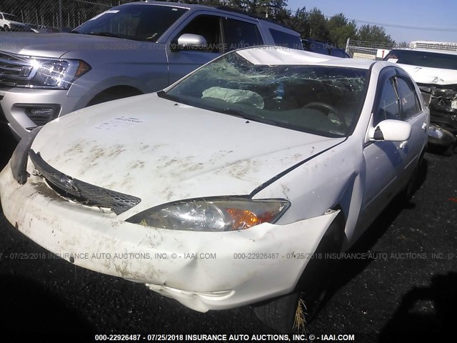 JTDBE32KX20080789 - 2002 TOYOTA CAMRY LE/XLE/SE Ağ foto 2