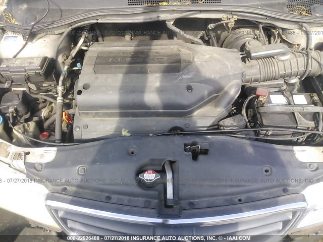 5FNRL18603B045572 - 2003 HONDA ODYSSEY GRAY photo 10