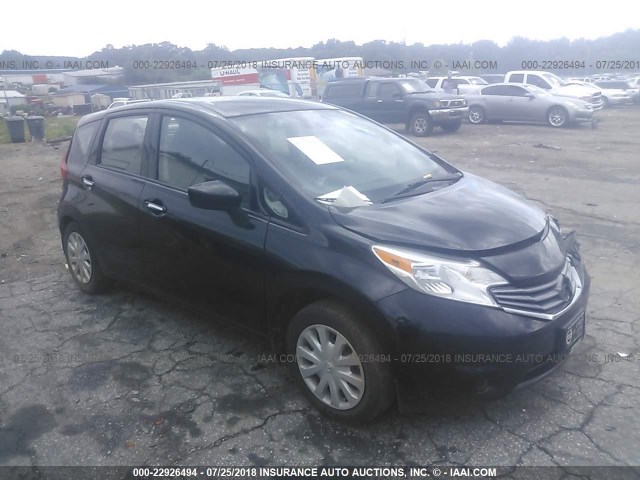 3N1CE2CP9FL389576 - 2015 NISSAN VERSA NOTE S/S PLUS/SV/SL/SR BLACK photo 1