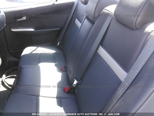 4T1BF1FK4EU324697 - 2014 TOYOTA CAMRY L/SE/LE/XLE 银色 照片 8