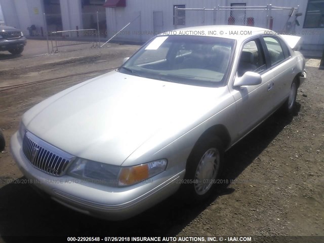 1LNLM97VXVY715993 - 1997 LINCOLN CONTINENTAL  棕色 照片 2