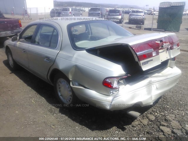 1LNLM97VXVY715993 - 1997 LINCOLN CONTINENTAL  棕色 照片 3