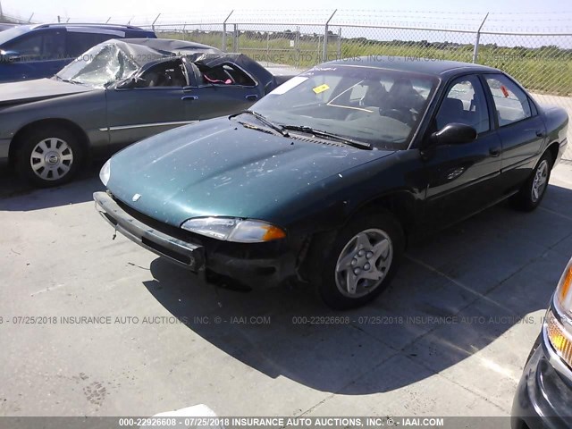 1B3HD46T8TF153874 - 1996 DODGE INTREPID GREEN photo 2