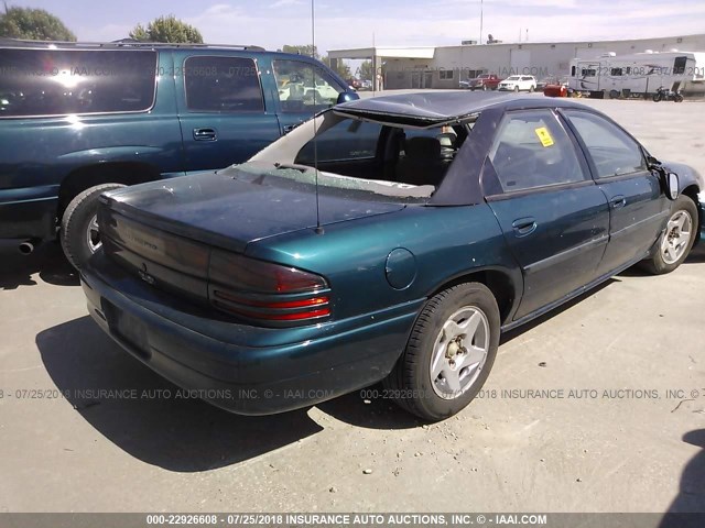 1B3HD46T8TF153874 - 1996 DODGE INTREPID GREEN photo 4