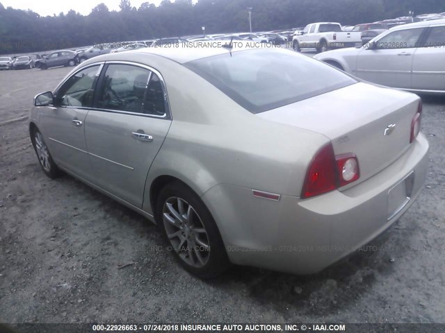 1G1ZG57B99F148657 - 2009 CHEVROLET MALIBU LS ოქროსფერი ფოტო 3