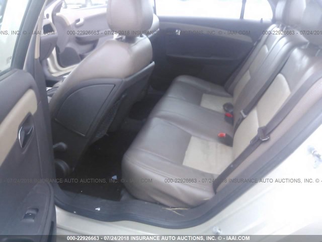 1G1ZG57B99F148657 - 2009 CHEVROLET MALIBU LS ოქროსფერი ფოტო 8