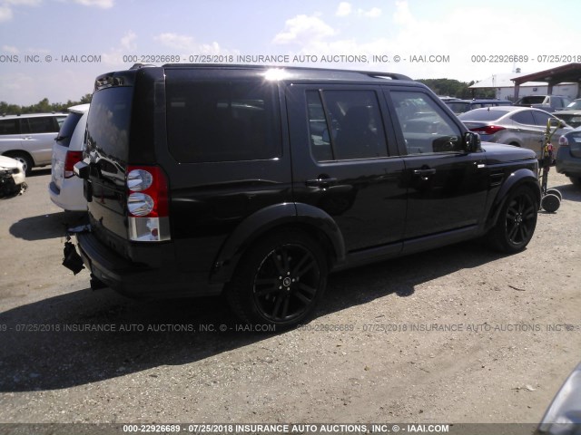 SALAK2D43DA689466 - 2013 LAND ROVER LR4 HSE LUXURY BLACK photo 4