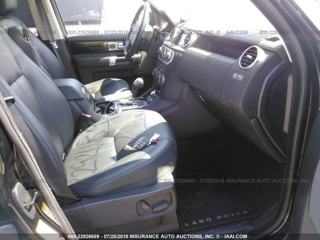 SALAK2D43DA689466 - 2013 LAND ROVER LR4 HSE LUXURY BLACK photo 5