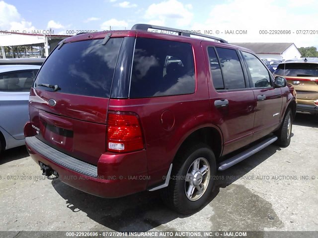 1FMZU63K34ZA56250 - 2004 FORD EXPLORER XLT/XLT SPORT/NBX 红色 照片 4