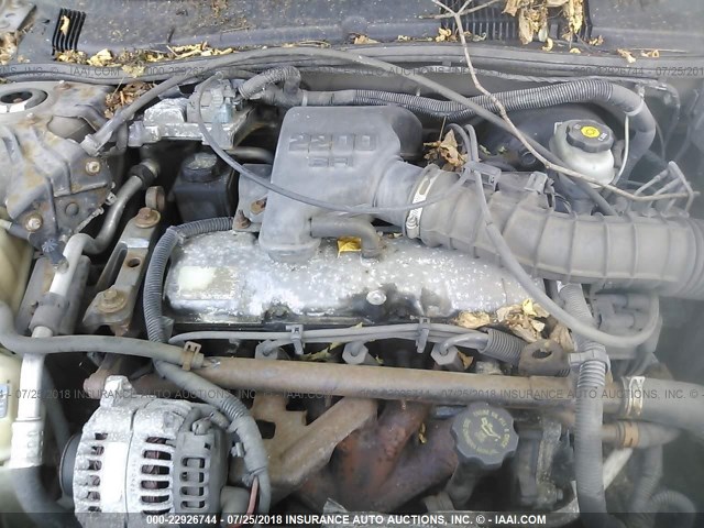 1G1JC524927444554 - 2002 CHEVROLET CAVALIER CNG GOLD photo 10