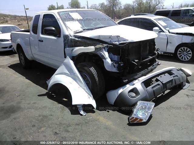 1N6BD0CT4GN780498 - 2016 NISSAN FRONTIER S/SV WHITE photo 1