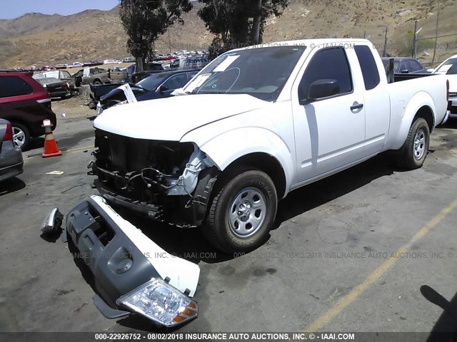 1N6BD0CT4GN780498 - 2016 NISSAN FRONTIER S/SV WHITE photo 2