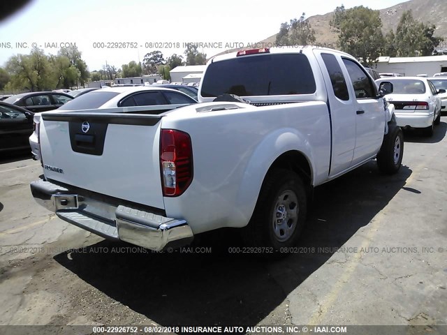 1N6BD0CT4GN780498 - 2016 NISSAN FRONTIER S/SV WHITE photo 4