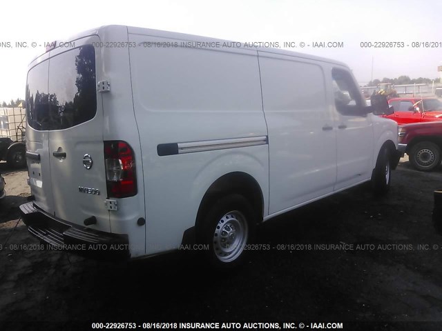 1N6BF0KL8EN106606 - 2014 NISSAN NV 1500/2500 WHITE photo 4