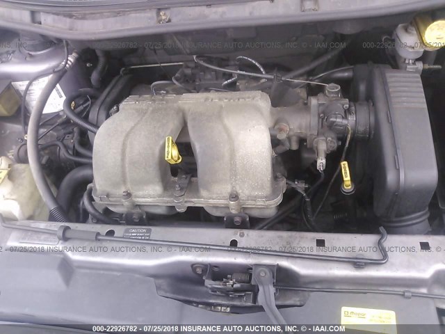 2B4FP25B9VR420734 - 1997 DODGE CARAVAN BLUE photo 10