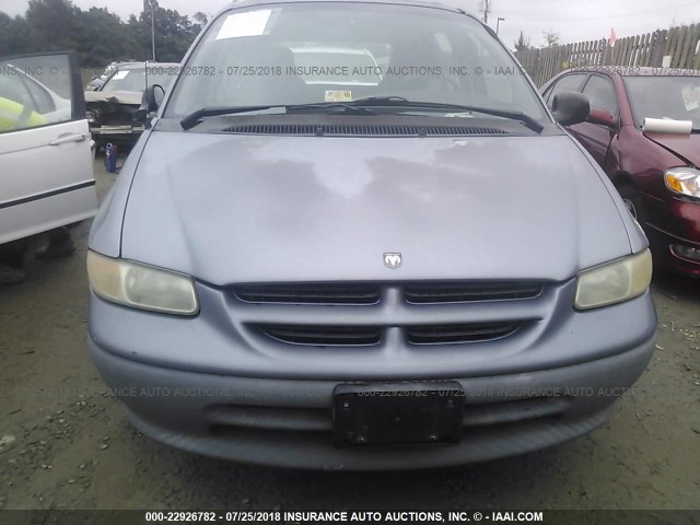 2B4FP25B9VR420734 - 1997 DODGE CARAVAN BLUE photo 6