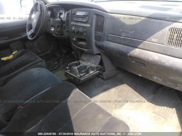3D7KS28C55G758812 - 2005 DODGE RAM 2500 ST/SLT 蓝色 照片 5