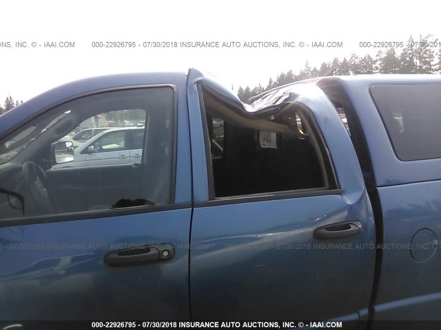 3D7KS28C55G758812 - 2005 DODGE RAM 2500 ST/SLT 蓝色 照片 6