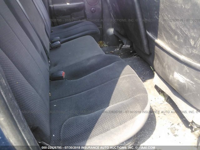 3D7KS28C55G758812 - 2005 DODGE RAM 2500 ST/SLT 蓝色 照片 8