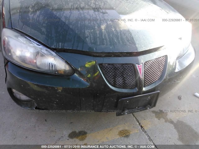 2G2WR524841131043 - 2004 PONTIAC GRAND PRIX GTP GREEN photo 6