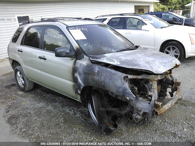 KNDJF723587521222 - 2008 KIA SPORTAGE EX/LX SILVER photo 1