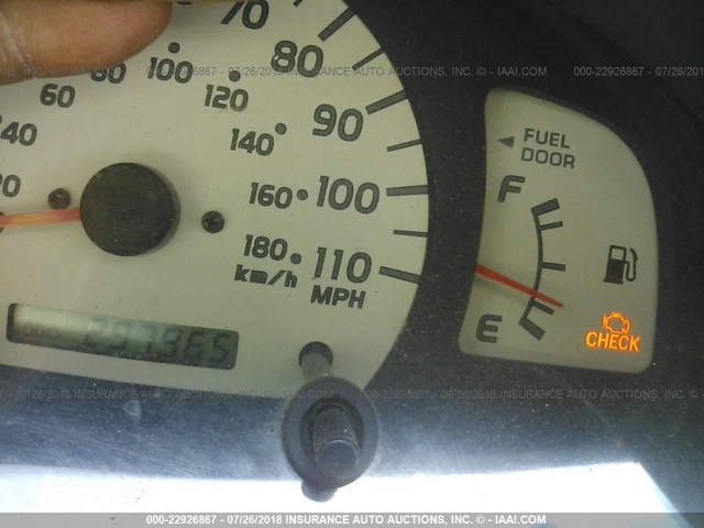 5TEGN92N64Z388144 - 2004 TOYOTA TACOMA DOUBLE CAB PRERUNNER SILVER photo 7