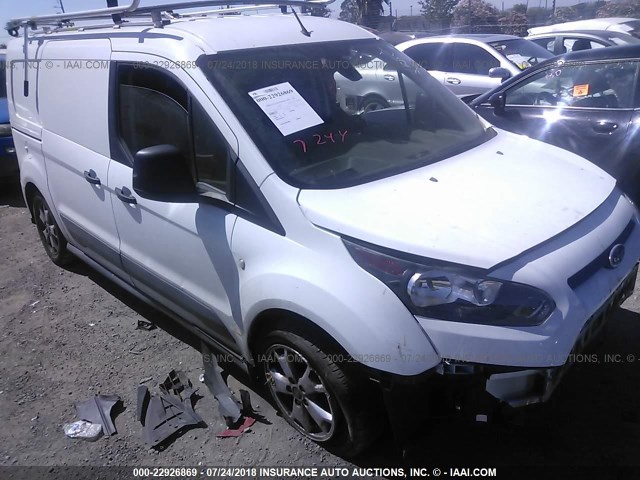 NM0LS7F7XE1165489 - 2014 FORD TRANSIT CONNECT XLT WHITE photo 1