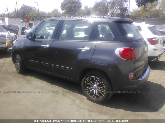 ZFBCFAAH6EZ014416 - 2014 FIAT 500L POP GRAY photo 3