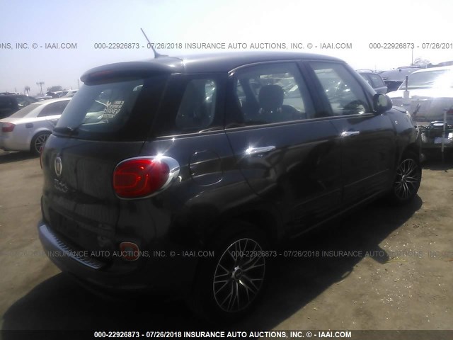 ZFBCFAAH6EZ014416 - 2014 FIAT 500L POP GRAY photo 4