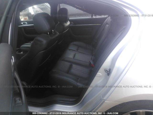 1LNHL9DK3FG608522 - 2015 LINCOLN MKS SILVER photo 8