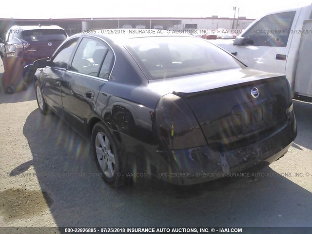 1N4AL11D53C240754 - 2003 NISSAN ALTIMA S/SL BLACK photo 3