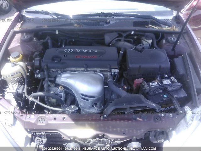 4T1BE32K73U167023 - 2003 TOYOTA CAMRY LE/XLE/SE Qırmızı foto 10