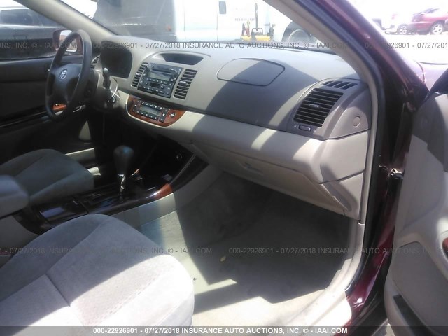 4T1BE32K73U167023 - 2003 TOYOTA CAMRY LE/XLE/SE Qırmızı foto 5